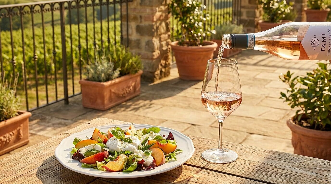 Frischer Sommersalat